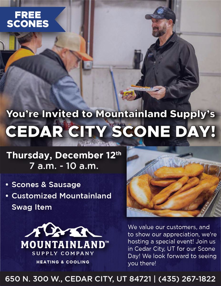 CEDAR CITY Scone Day Flyer